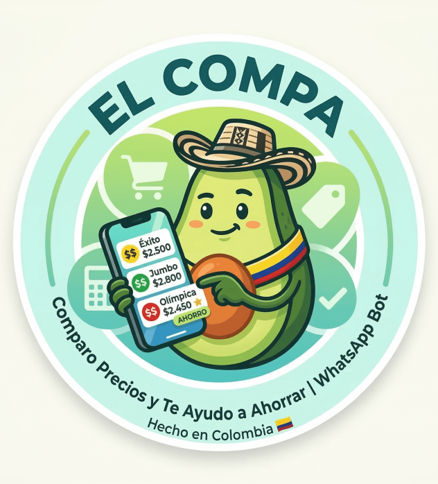 El Compa — bot comparador de precios de supermercado en Colombia